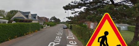 Travaux de reconstruction du réseau d’assainissement à Sangatte