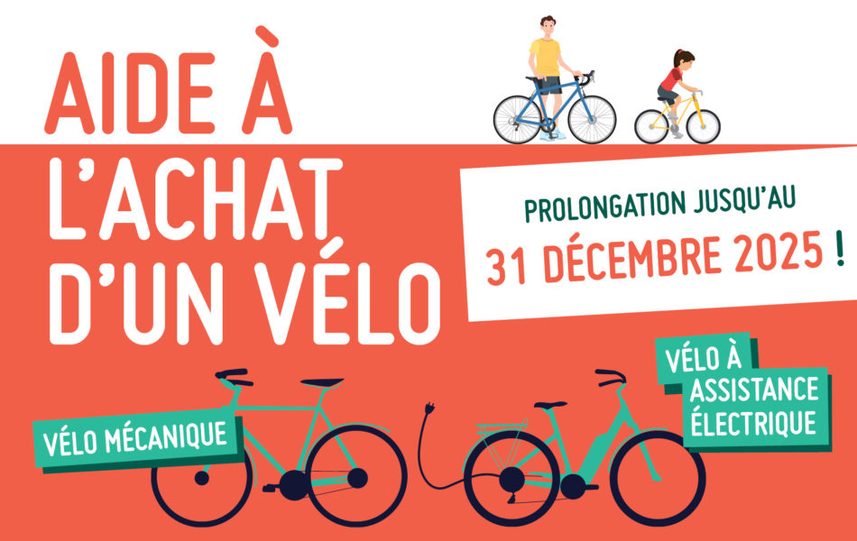 L’aide à l’achat d’un vélo est prolongé jusque fin 2025 !