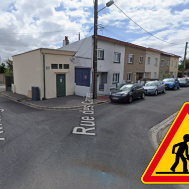 Travaux d’assainissement à Calais