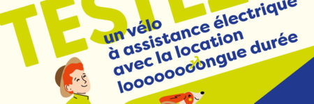 Testez un vélo à assistance électrique avec la location longue durée !