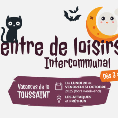 Centre de loisirs intercommunal – Toussaint 2025