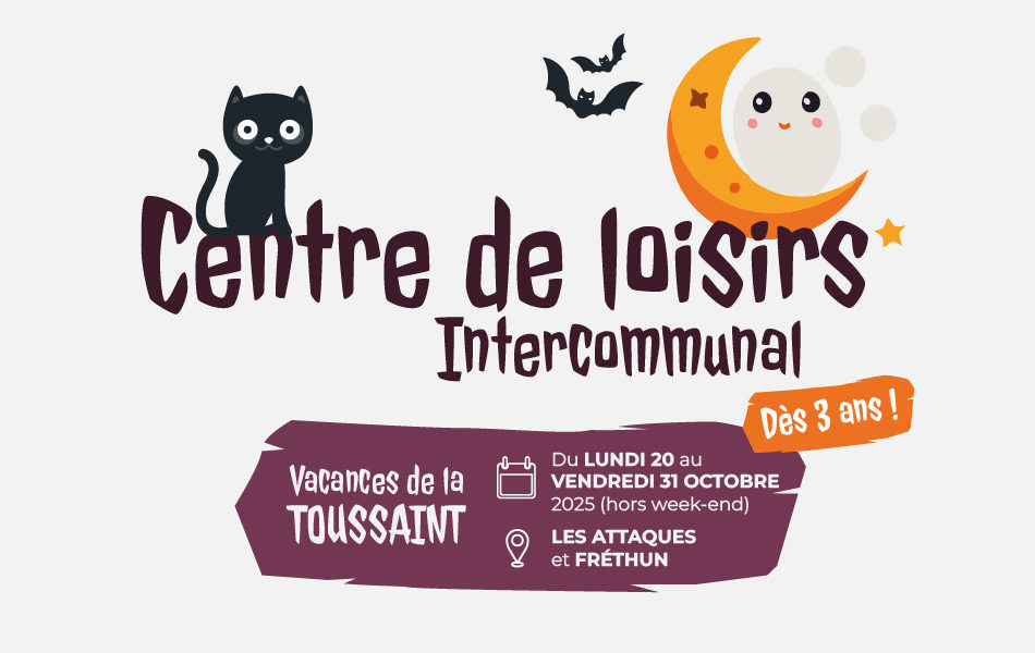 Centre de loisirs intercommunal – Toussaint 2025