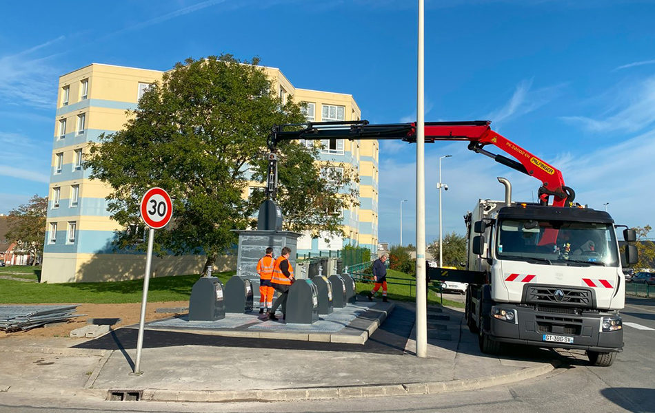 Déploiement de 41 nouvelles colonnes enterrées au Beau-Marais